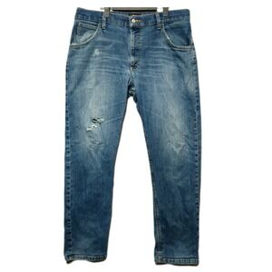 BULWARK FR Flame Resistant Jeans Mens 38x32‎ Blue Denim Workwear Relaxed Fit **